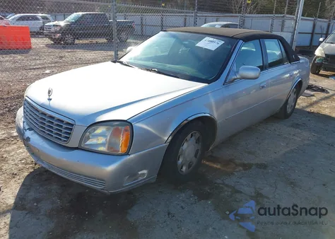 2001 Cadillac Deville Standard W/W20 from USA, damaged, VIN 1G6KD54Y21U151154